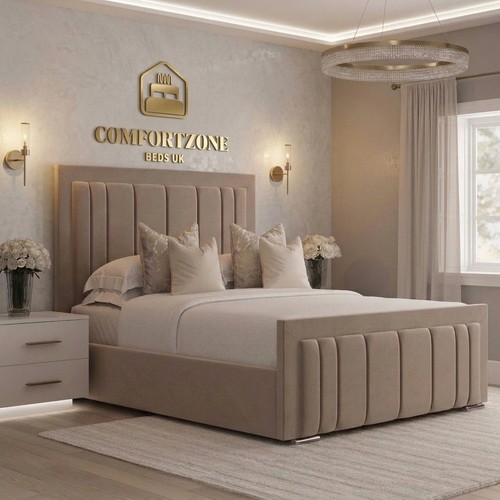 Malaga panel bed frame plush - malaga,