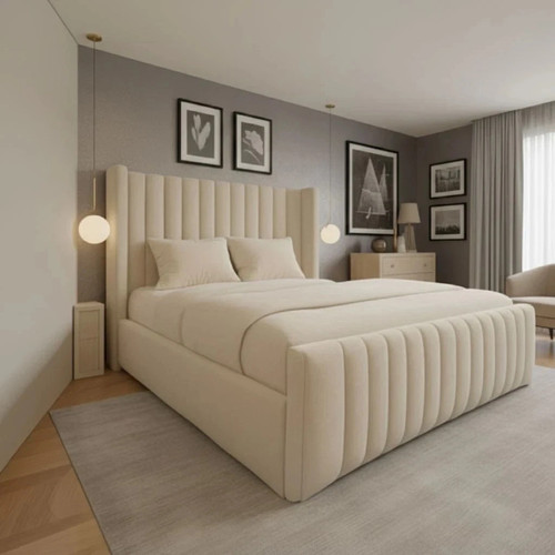 Winged panel bed frame - panel,