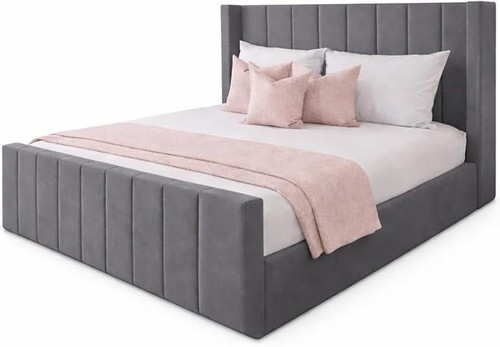 Supreme nova wingback bed - supreme,