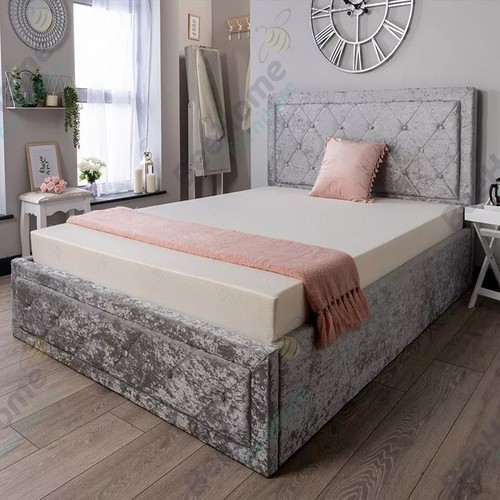 Milo crushed velvet ottoman - crushed,