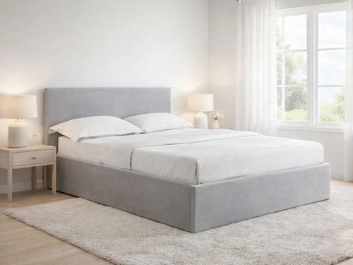 Ottoman storage bed grey - ottoman,